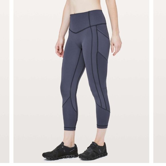 Lululemon All The Right Places Crop II *23" Size 8 -Style# W6AMYS - Picture 10 of 11